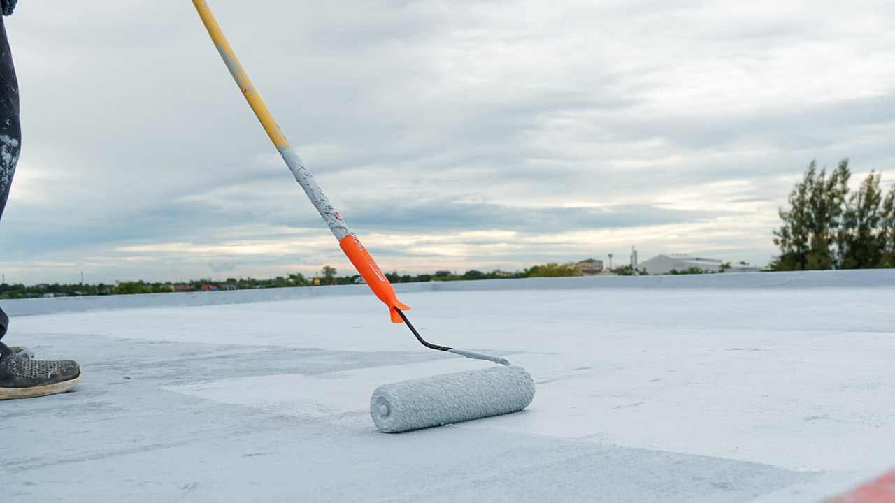 Concrete roofing