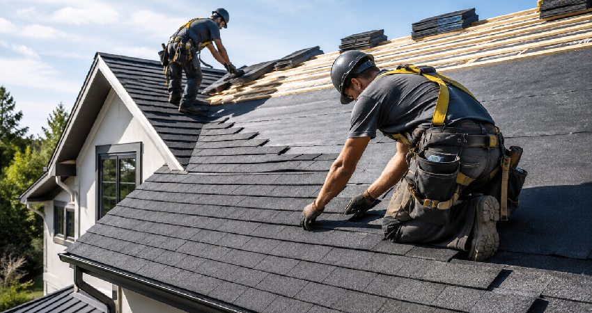 Experience roofing installation